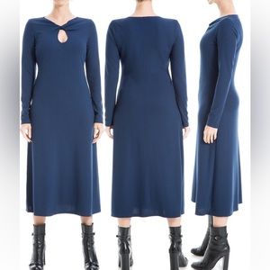 MAX STUDIO ❤️‍🔥 NAVY NWT DRESS